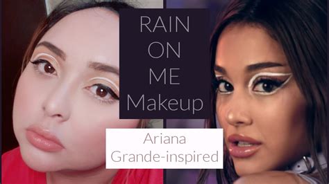 Rain On Me Make Up Ariana Grande Inspired Youtube