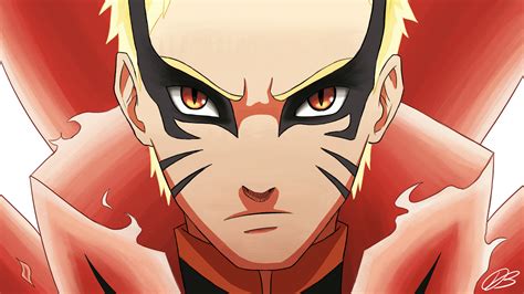 Gambar Naruto Baryon Mode Desktop Wallpaper Terbaik