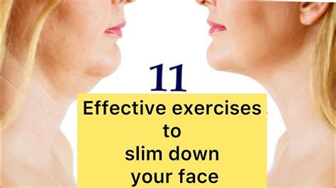 How To Reduce Face Fat In 7 Days Effective Exercises Slim Down Your