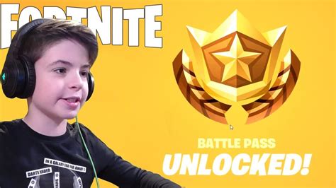 Battle Pass Unlocked Fortnite Youtube