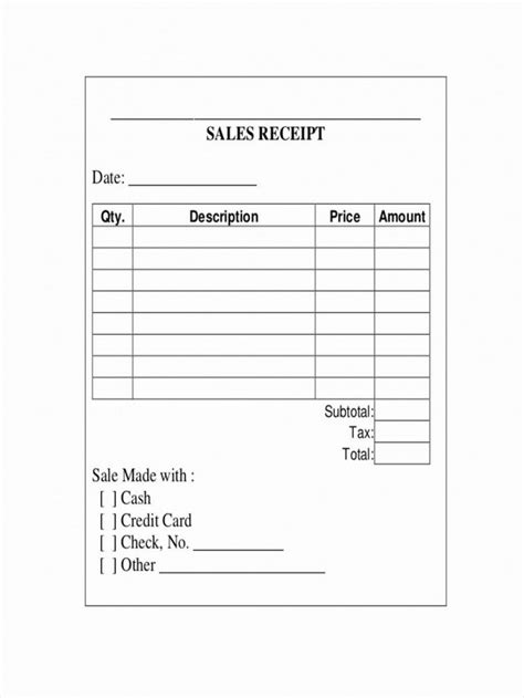 Get Our Sample Of Cash Invoice Template For Free Receipt Template