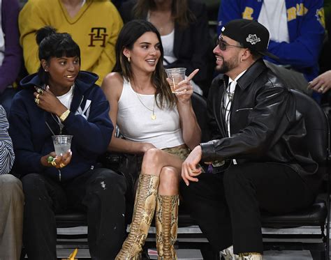Kendall Jenner And Bad Bunny Seen On Date At The Lakers Game Reportwire