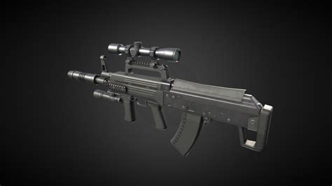 Kpa Type 88 Bullpup Buy Royalty Free 3d Model By Akinaro A879e4a