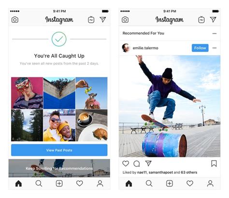 Instagram testuje novou funkci doporučených příspěvků Newsfeed cz