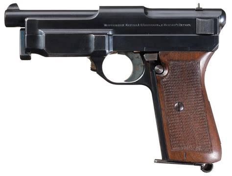 Mauser Model 191214 Semi Automatic 9mm Luger Pistol