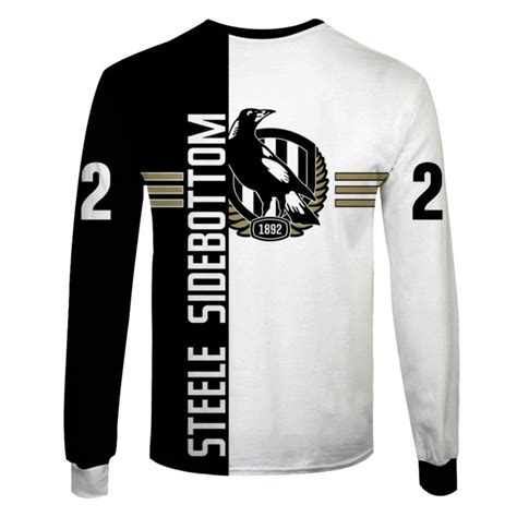 Afl Collingwood Magpies Steele Sidebottom 22 Sweatshirt V2