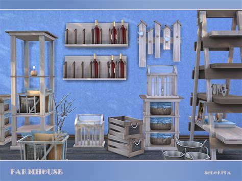 Soloriya S Farmhouse Sims 4 Sims Sims 4 Cc Furniture Vrogue