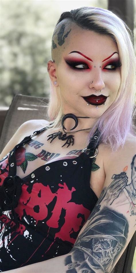 Pin By Raven Salem Rogers On Cool Ladys Goth Beauty Goth Women Goth Glam