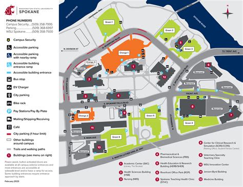 Wsu Campus Map Pullman Wa - Fayina Theodosia