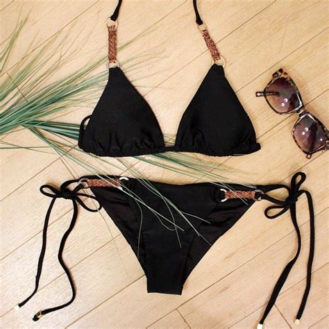 Lady Lux® On Instagram “countingstars Bikini With Leather Braided Detail Is All The Rage