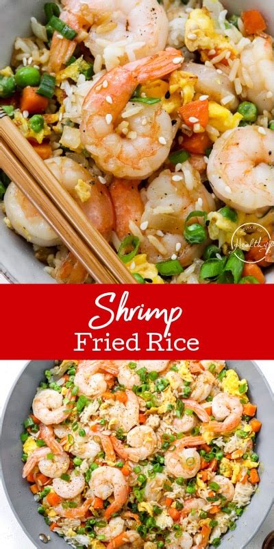 Shrimp Fried Rice Better Than Take Out A Pinch Of Healthy