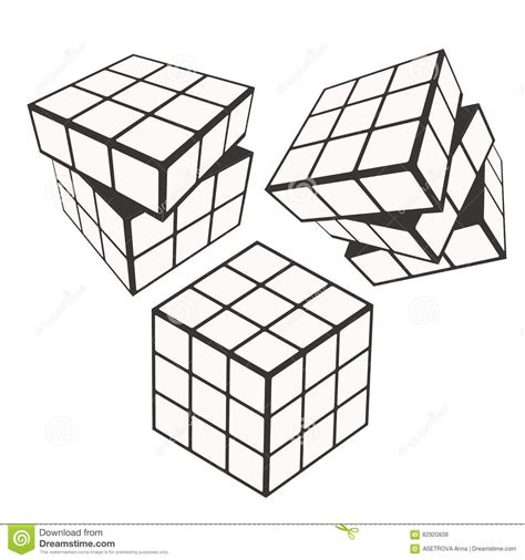 There are many approaches on how to solve the rubik's cube. Rubik`s Cube Logo Design Icon, Vector Illustration ...