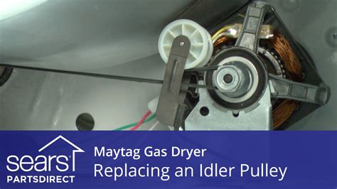 How To Replace A Maytag Gas Dryer Idler Pulley Youtube