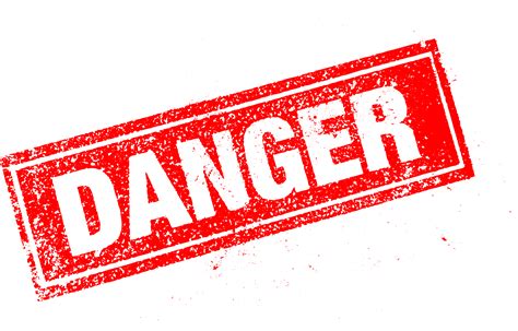 Danger Stamp Png Transparent