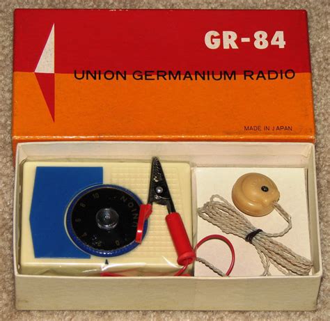 Vintage Union Germanium Radio Model Gr 84 Nos Made In Ja Flickr