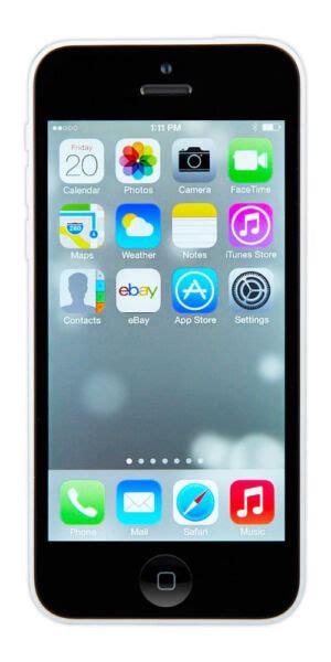 Apple Iphone 5c 8gb White Rogers Wireless A1532 Gsm Ca For