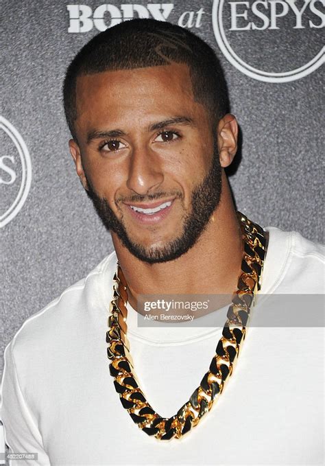 football player colin kaepernick attends espn presents body at espys news photo getty images
