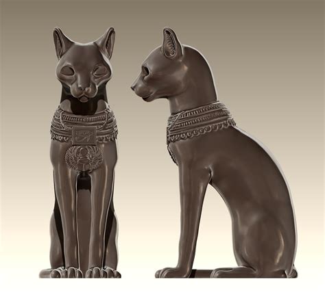Egyptian Ritual Cat Sekhmet Goddess Bastet Goddess 3d Model 3d Printable Cgtrader