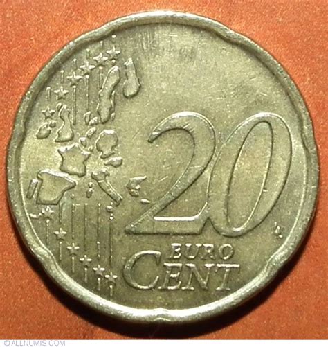20 Euro Cent 2006 Euro 2002 Present Portugal Coin 32113
