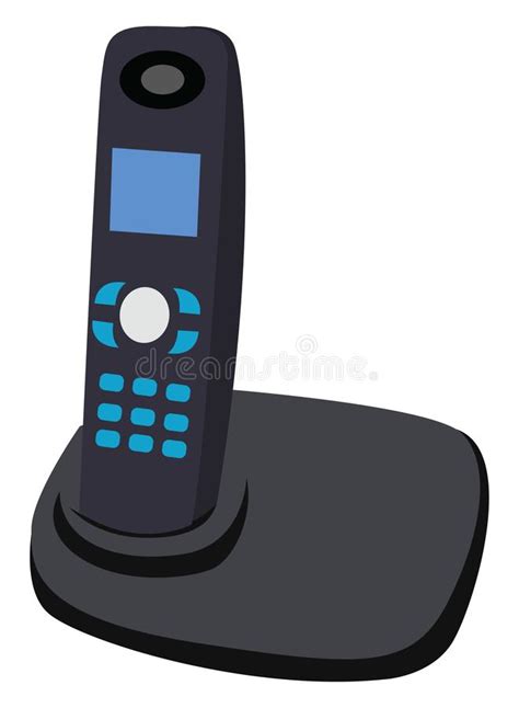 Home Phone Vector Or Color Illustration Stock Vector Illustration