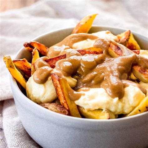 Easy Vegan Poutine With Cheese Curds Nut Free
