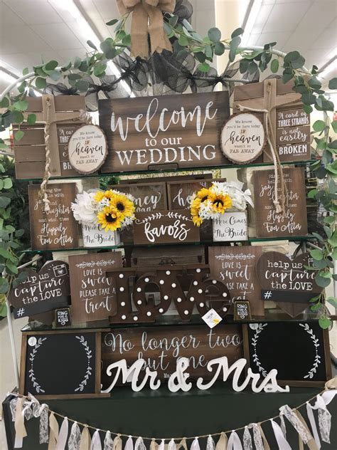 Pin by Hannah Stone ️ on HobbyLobby | Hobby lobby decor, Wedding table