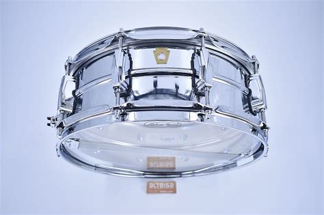 Ludwig Lm400 Supraphonic 5x14 Aluminum Snare Drum Reverb