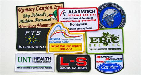 Company Patches Add Your Logo Custom Business Patches