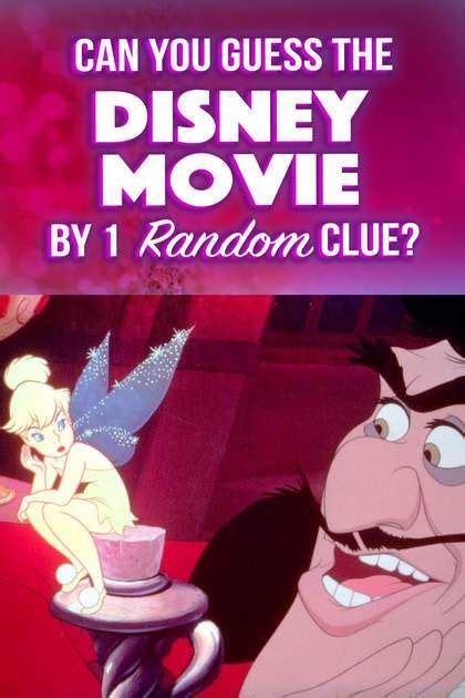 Disney Quiz Can You Name All These Disney Movies By Just One Clue In