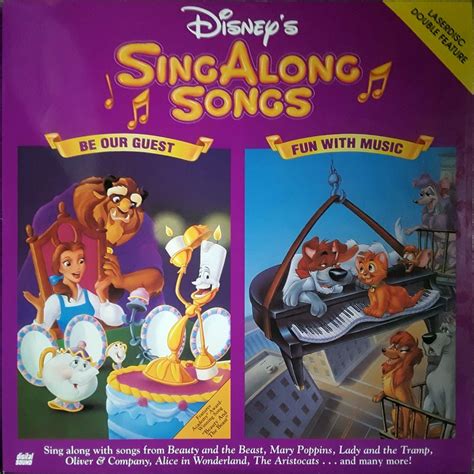 Sing Along Songs Be Our Guest UK VHS 1993 43 OFF