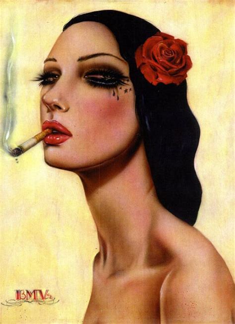 Smoking Girls By Brian M Viveros 45 Pics