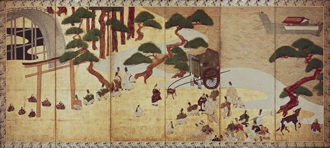 “tale Of Genji The” “genji Monogatari ‘miotsukushi” By Sōtatsu