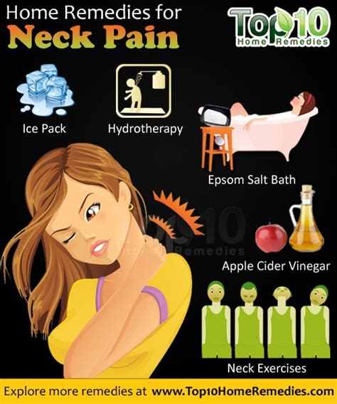 Home Remedies For Neck Pain Top 10 Home Remedies