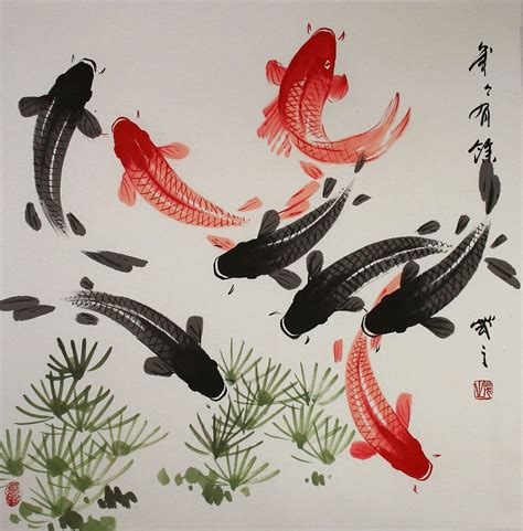 Explore a wide range of the best drawing fish on aliexpress to find one that suits you! Chinese Koi Fish Paintings Photograph - c photos and ...