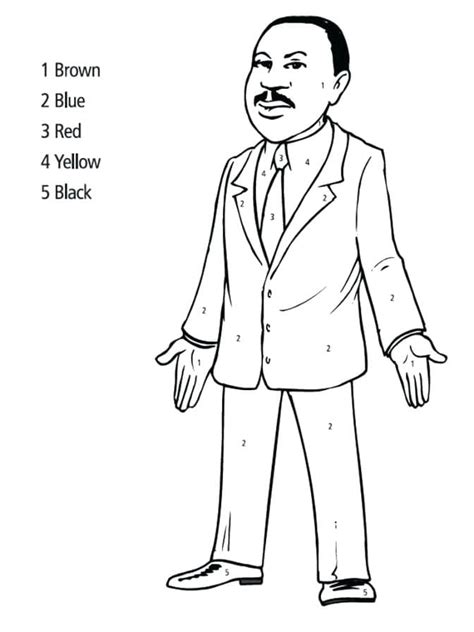 Free martin luther king coloring pages printable for kids and adults. Martin Luther King, Jr. Day coloring pages. Print for free