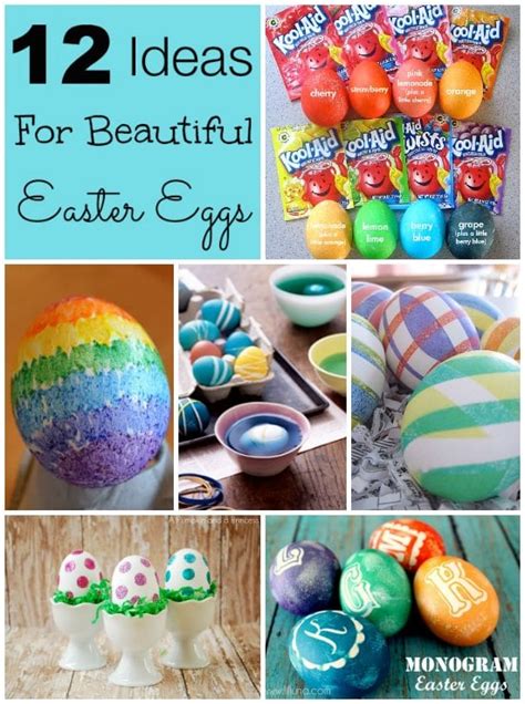 12 Ideas For Dying Beautiful Easter Eggs Thesuburbanmom