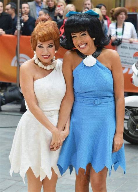 Kathie Lee Ford And Hoda Kotb As Wilma And Betty Cool Halloween