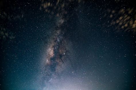 A Via Láctea E As Estrelas No Céu Noturno Foto Premium