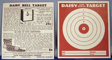 Daisy Bb Gun Air Rifle Target Set