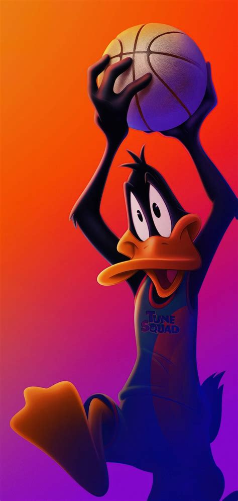 Daffy Duck In Space Jam A New Legacy 2021 Phone Wallpaper