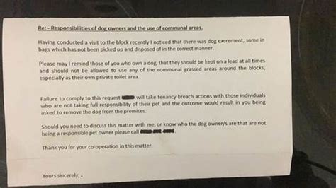 Angry Resident Posts Dog Poo Through Neighbours Letter Box Daily
