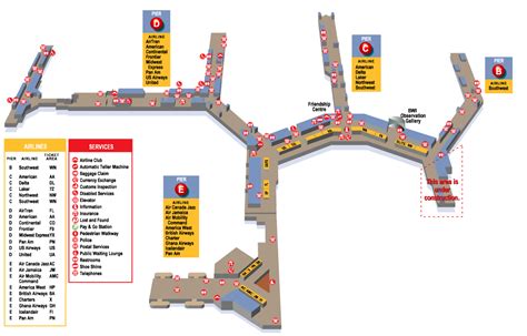 Baltimore International Airport Airport Layouts Of United