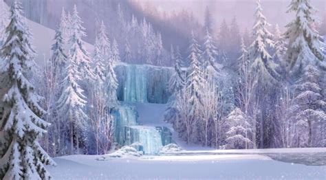 8x8ft Custom Backgrounds Frozen Waterfall Falls Icefalls Light Pink Ice
