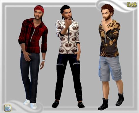 Males Zip Hoodie At Dreaming 4 Sims Sims 4 Updates