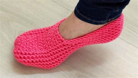 Soft And Cozy House Slippers Free Knitting Pattern