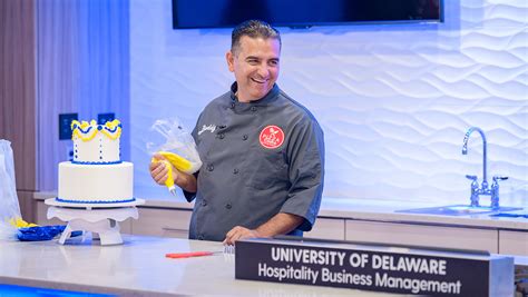 buddy valastro gives out ingredients to success lerner university of delaware