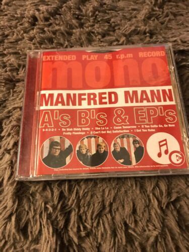 manfred mann a s b s and ep s 2003 cd 724358311228 ebay