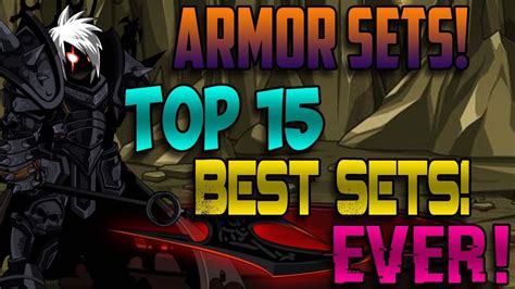 ~aqw~ My Awesome Sets Top 15 Complete Armor Sets Youtube