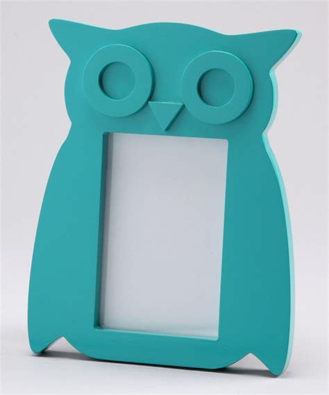 Unique Picture Frame Owl Shaped With Maple Wood For The Main Material