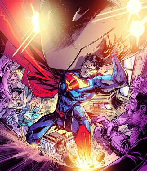 New 52 Superman By Fico Ossio On Deviantart